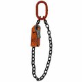 Hsi Sngl Basket Chain Slng, 1/2 in dia, 30ft L, HD Master Link, 26,000lb Lmt 10SB1/2-30